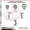 Service Caster 5 Inch V-Groove Semi Steel Caster Set with Roller Bearings 2 Swivel 2 Rigid SCC SCC-20S520-VGR-2-R-2 - alternate 4